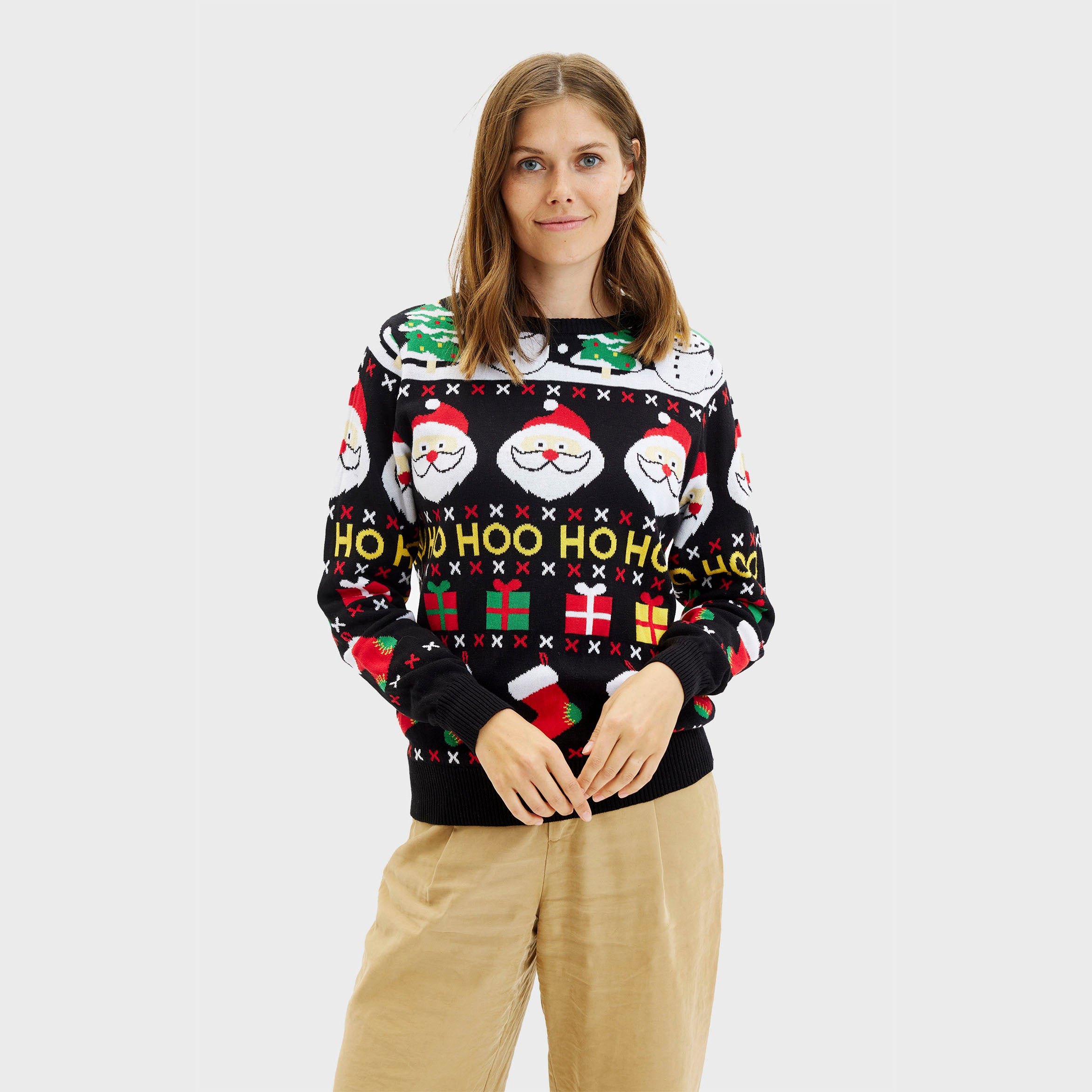 Den Glade Julesweater - Dame.
